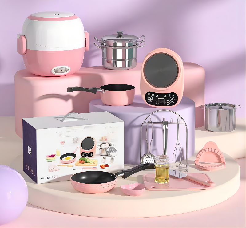 儿童“真煮”厨具卖得更火了 是玩具市场新风口吗