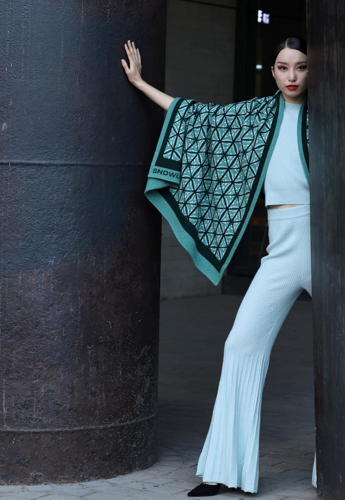 服贸会上的时装秀